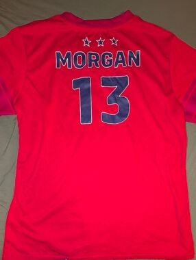 🇺🇸 Alex Morgan Red #13 USA Jersey | Women’s L | FIFA World Cup Ready ⚽🔥